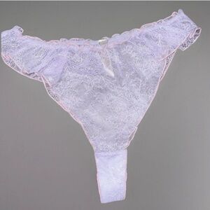 Free People Lavender Gia Tanga Thong in Small